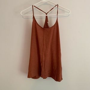 Burnt orange H&M tank